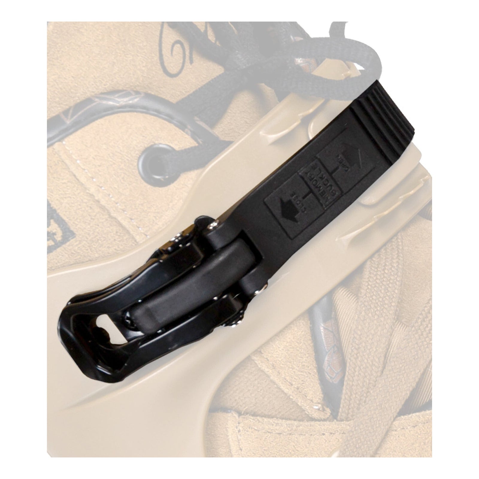 Kizer AL Memory Buckle Black incl. Hardware - Kizer - Inline Skating Replacements - Product Image 1