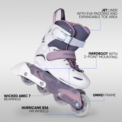 Jet Blackberry adj. - Powerslide - Urban Inline Skates - Product Image 2