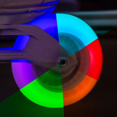 Neons Switch LED 90/85A 4-pack - Powerslide - Nite Inline Skate Wheels - Product Image 4