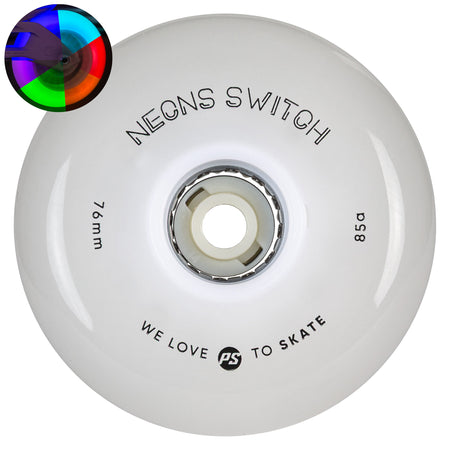 Neons Switch LED 76/85A 4-pack - Powerslide - Nite Inline Skate Wheels - Product Image 1