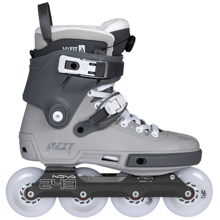 Next 2.0 80 PDS Asphalt Grey - Powerslide - Urban Inline Skates - Product Image 1