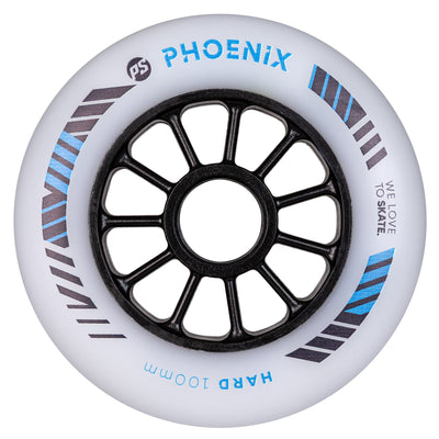 PHOENIX 100mm DD Hard - Powerslide - Racing Inline Skate Wheels - Product Image 3