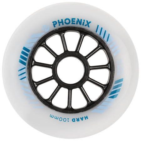 PHOENIX 100mm DD Hard - Powerslide - Racing Inline Skate Wheels - Product Image 1