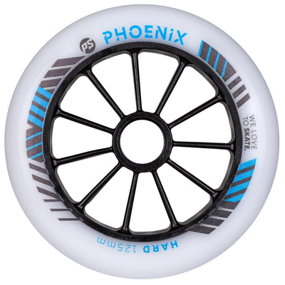 PHOENIX 125mm DD Hard | Cosmetic Defects - Powerslide - Racing Inline Skate Wheels - Product Image 4