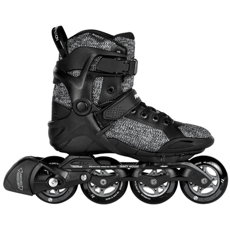 Phuzion Radon Black White 80 - Powerslide - Fitness Inline Skates - Product Image 1