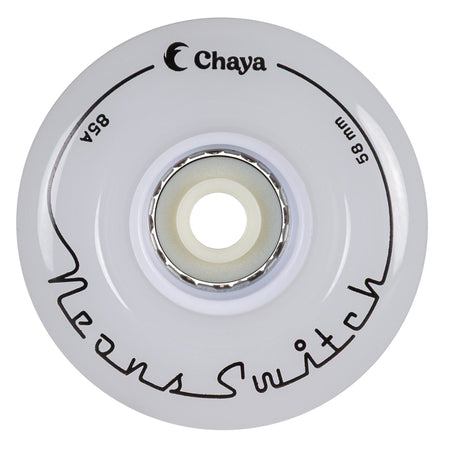 Neons Switch 58mm White - Chaya - Nite Roller Skate Wheels - Product Image 1