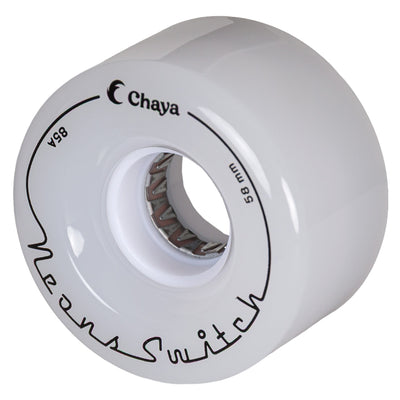 Neons Switch 58mm White - Chaya - Nite Roller Skate Wheels - Product Image 2