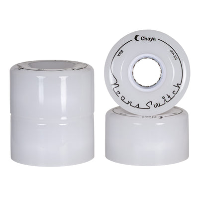 Neons Switch 58mm White - Chaya - Nite Roller Skate Wheels - Product Image 3