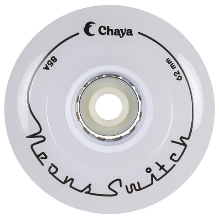 Neons Switch 62mm White - Chaya - Nite Roller Skate Wheels - Product Image 1