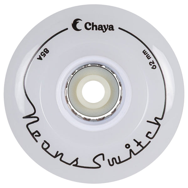 Neons Switch 62mm White - Chaya - Nite Roller Skate Wheels - Product Image 1