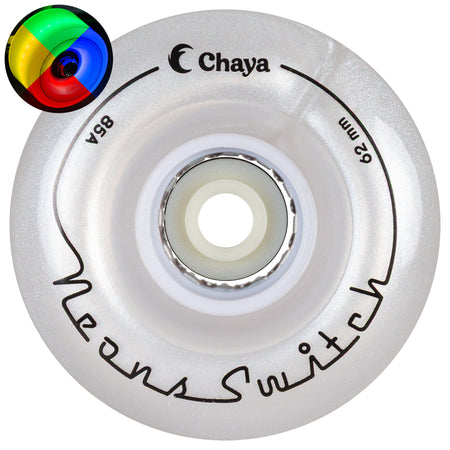 Neons Switch 62mm Pearl - Chaya - Nite Roller Skate Wheels - Product Image 1
