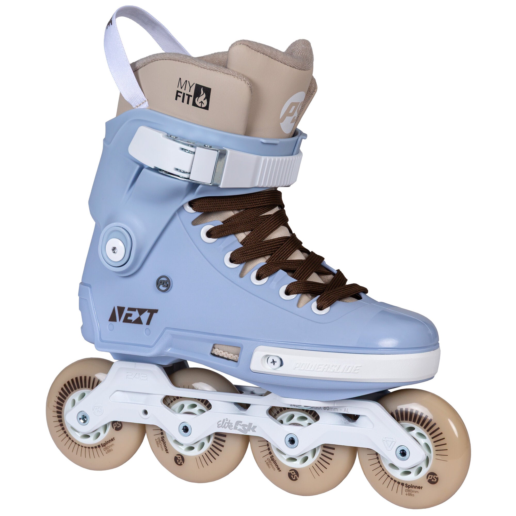 Next 2.0 SL 80 Soft Blue - Powerslide - Urban Inline Skates