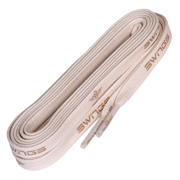 Waxed Superlaces White - Swings - Inline Skating Accessories - Product Image 1