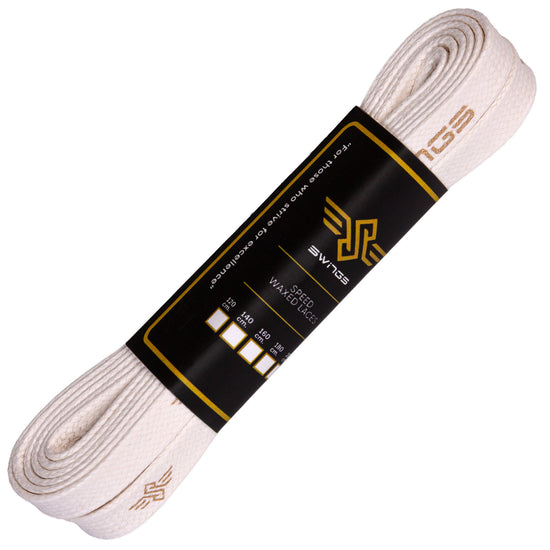 Waxed Superlaces White - Swings - Inline Skating Accessories - Product Image 2