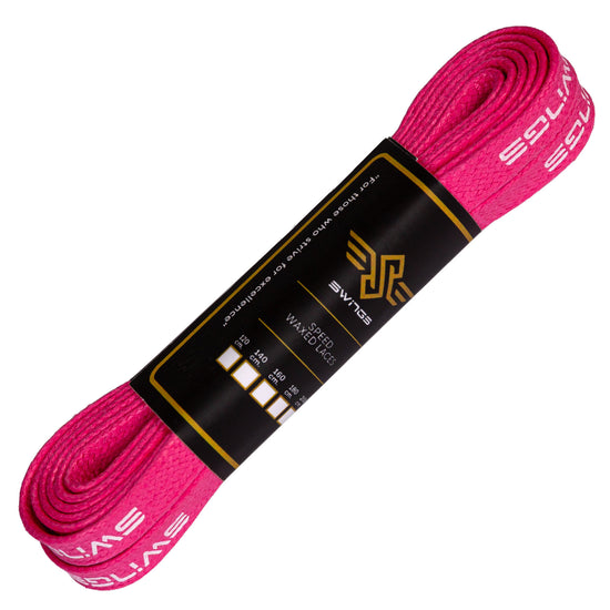 Waxed Superlaces Pink - Swings - Inline Skating Accessories - Product Image 2