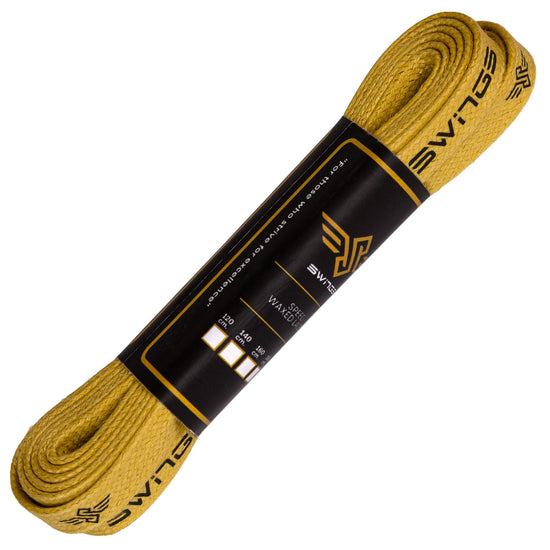 Waxed Superlaces Gold - Swings - Inline Skating Accessories - Product Image 2