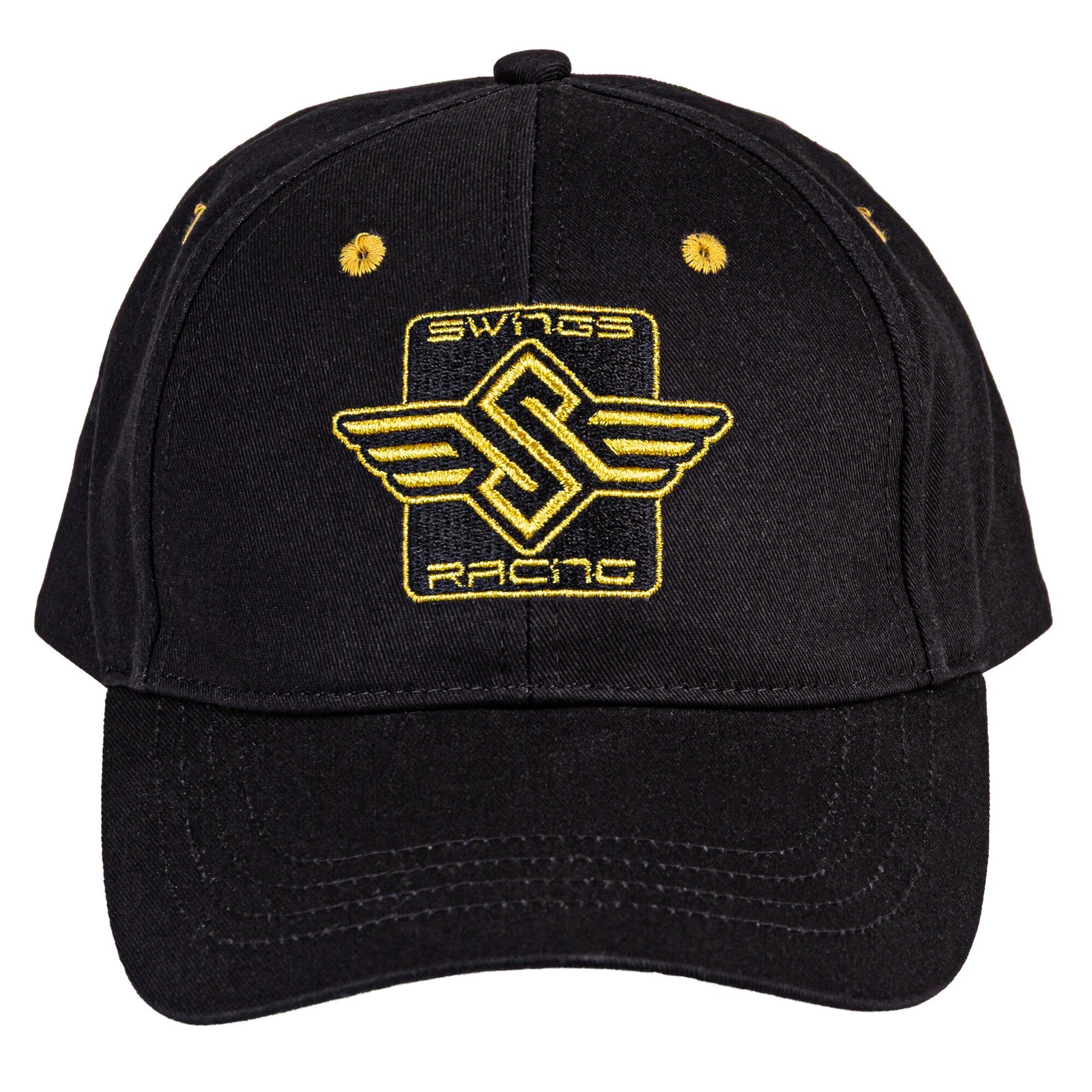 Swings Racing Cap Black - Swings - Racing Clothing - Product Image 2
