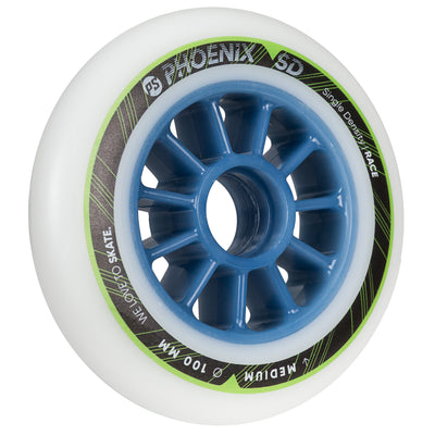 PHOENIX 100mm SD Medium - Powerslide - Racing Inline Skate Wheels - Product Image 2