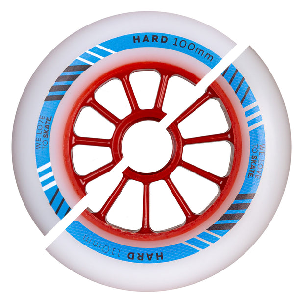 ERA HILO 110/100 Hard 8-Pack - Powerslide - Racing Inline Skate Wheels - Product Image 1