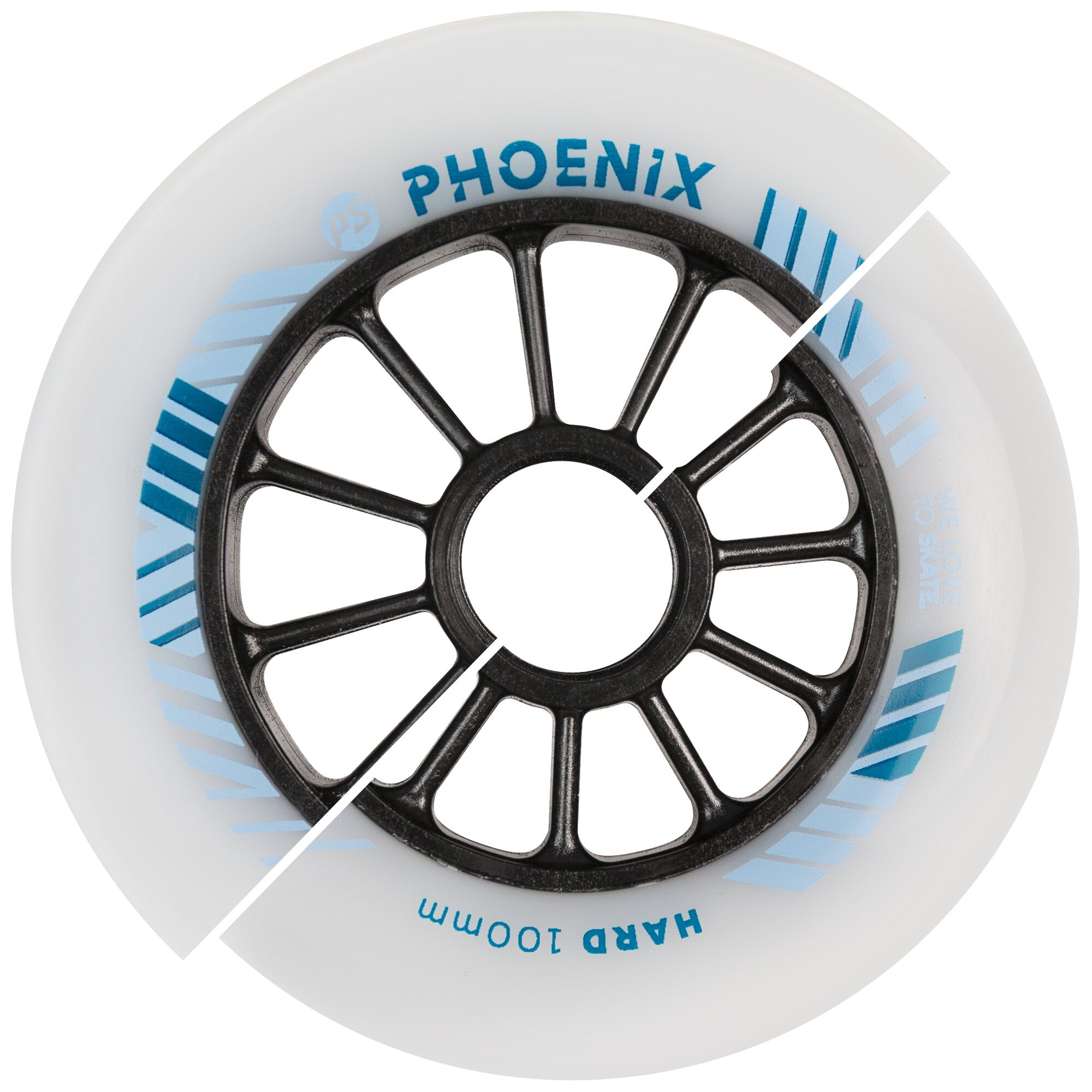 PHOENIX HILO 110mm/100mm DD Hard 8-pack - Powerslide - Racing