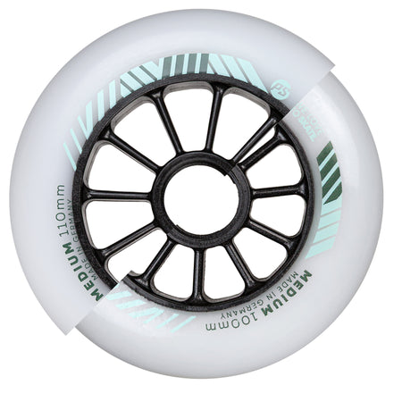 PHOENIX HILO 110mm/100mm DD Medium - Powerslide - Racing Inline Skate Wheels - Product Image 1