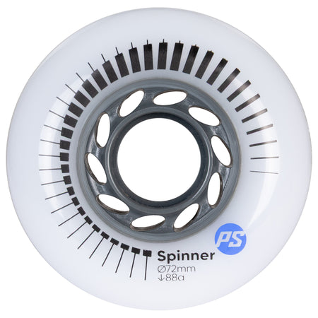 Spinner 72/88A White, 4-pack - Powerslide - Urban Inline Skate Wheels - Product Image 1