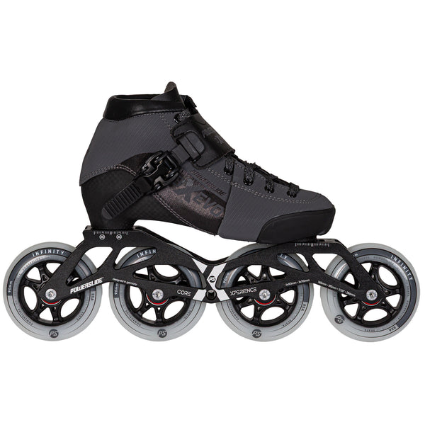 Triple X Evo Dark Grey adj. - Powerslide - Racing Inline Skates - Product Image 1