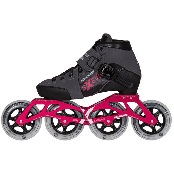 Triple X Evo Hot Pink adj. - Powerslide - Racing Inline Skates - Product Image 1