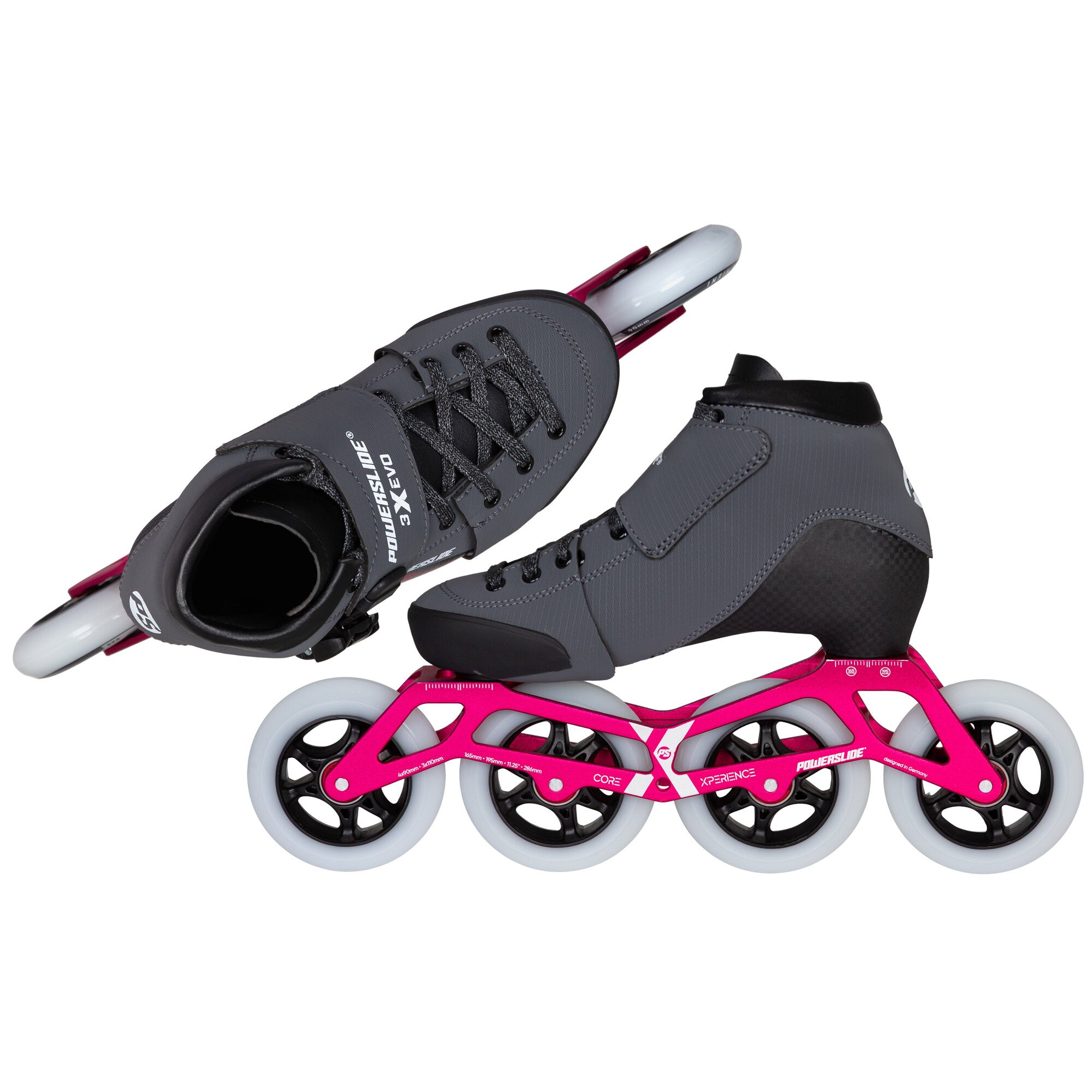 Triple X Evo Hot Pink adj. - Powerslide - Racing Inline Skates