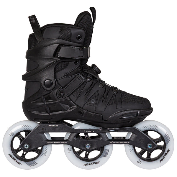 Phuzion Argon KPU PDS Black - Powerslide - Fitness Inline Skates - Product Image 1