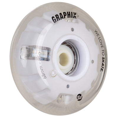 Graphix Plus 68mm, pc. - Powerslide - Nite Inline Skate Wheels - Product Image 2