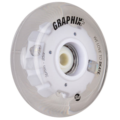 Graphix Plus 76mm, pc. - Powerslide - Nite Inline Skate Wheels - Product Image 2