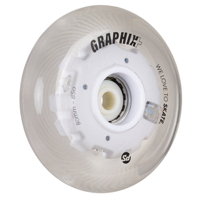 Graphix Plus 80mm, pc. - Powerslide - Nite Inline Skate Wheels - Product Image 2