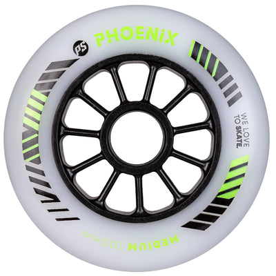 PHOENIX 100mm DD Medium | Cosmetic Defects - Powerslide - Racing Inline Skate Wheels - Product Image 4