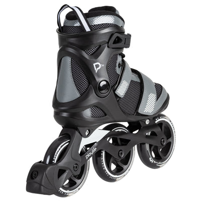 GT Black Grey 110 - Playlife - Fitness Inline Skates - Product Image 3