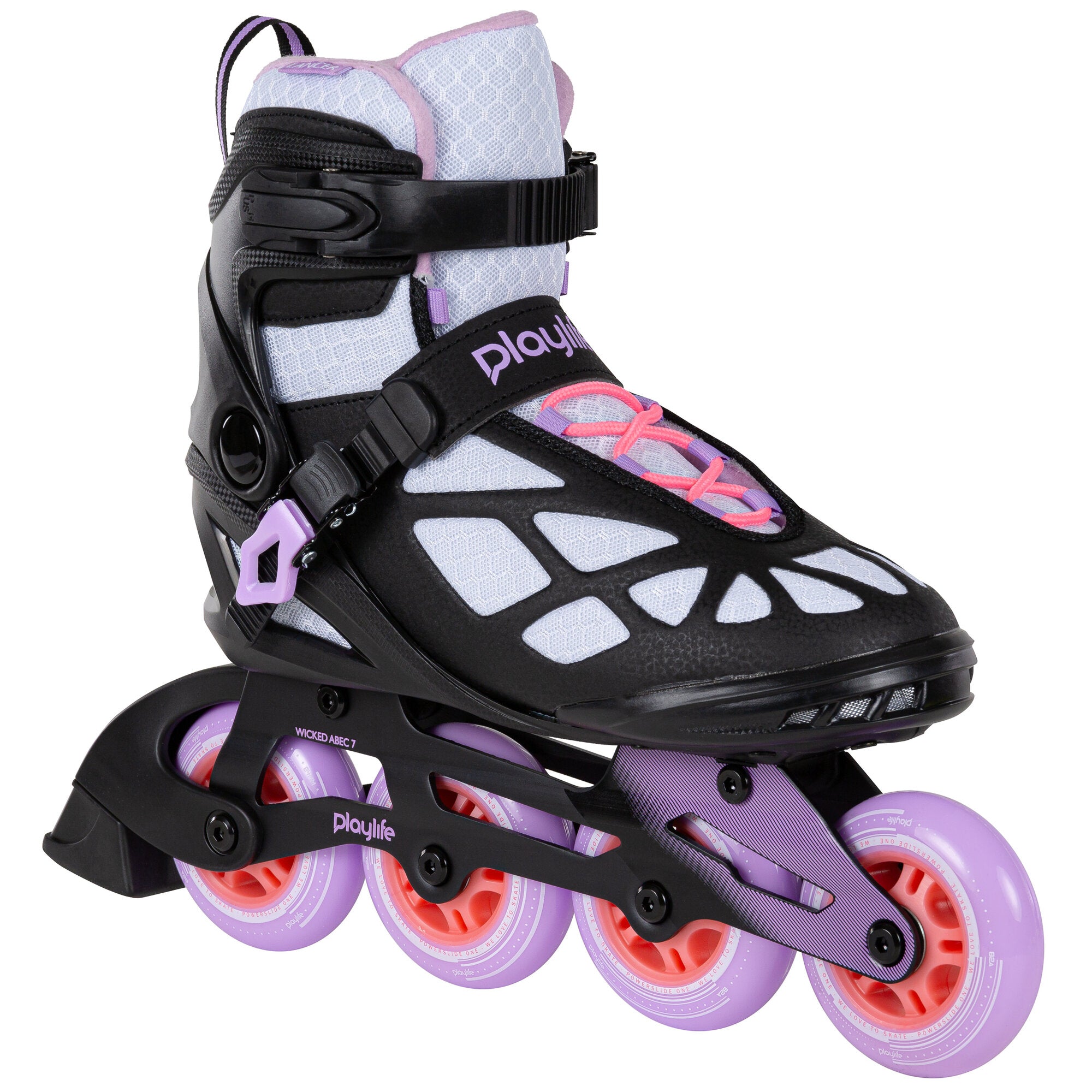 Lancer White 84 - Playlife - Fitness Inline Skates