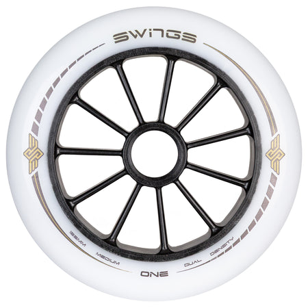 Swings One 125mm Medium | Cosmetic Defects - Swings - Racing Inline Skate Wheels - Product Image 1