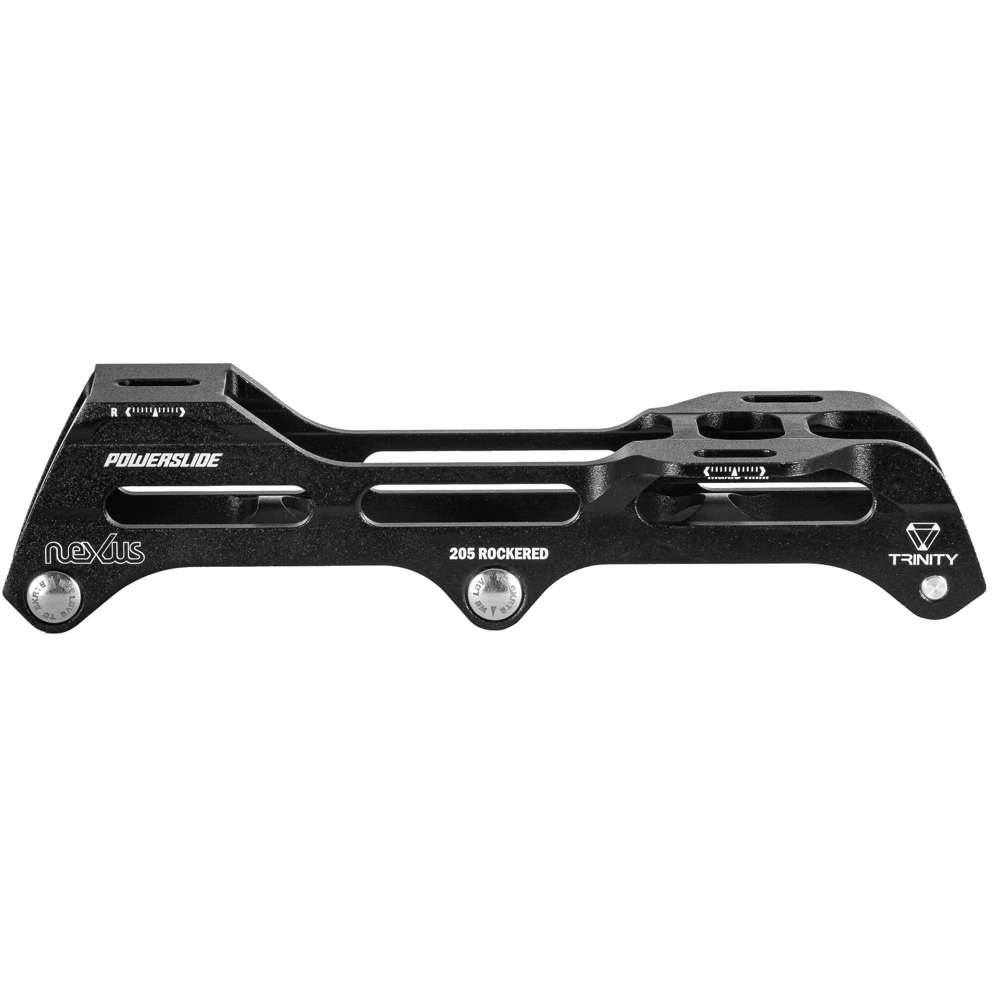 Nexus Rocker 205/3x84 Black, TRI - Powerslide - Urban Inline Frames