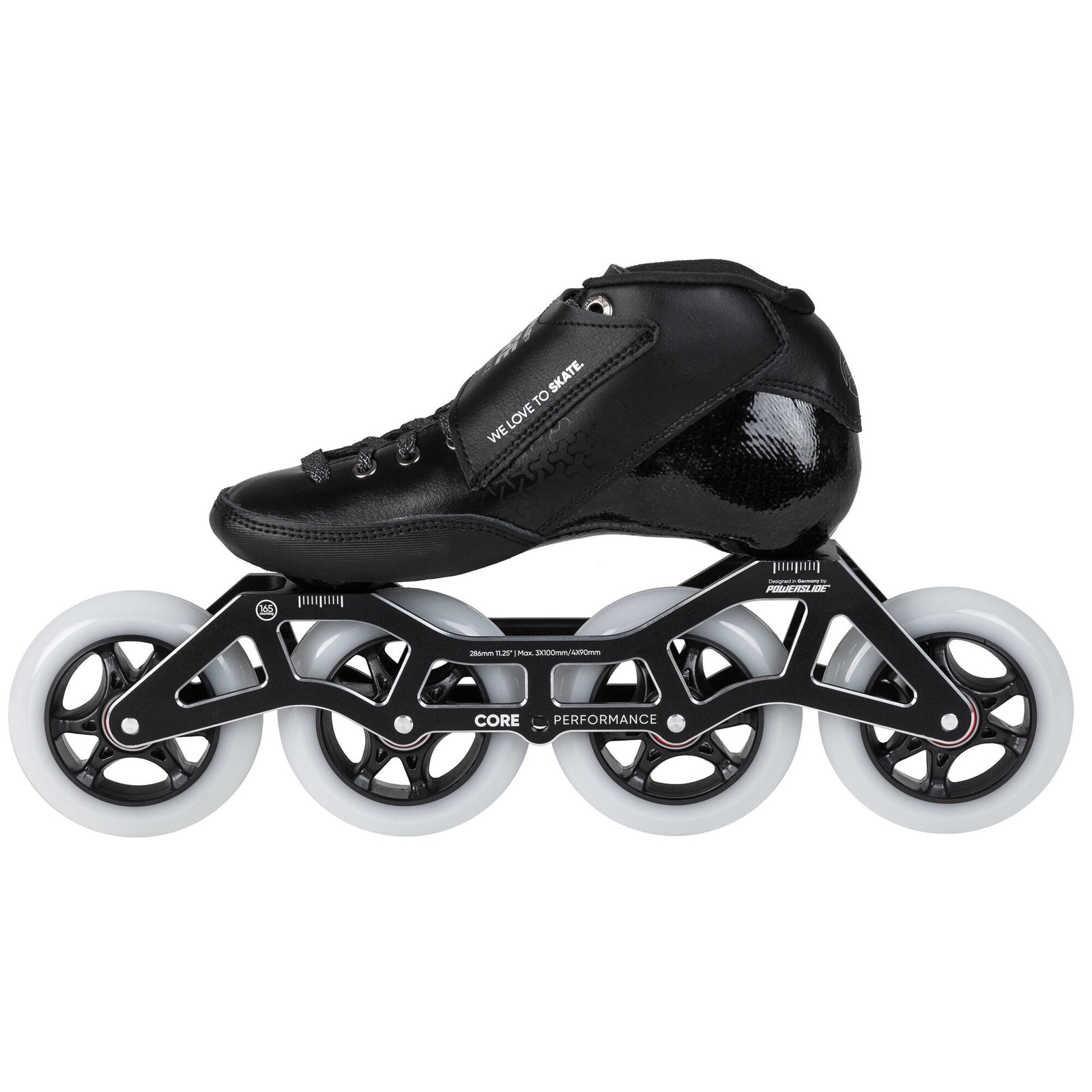 Core Performance Black 4X90 - Powerslide - Racing Inline Skates - Product Image 6