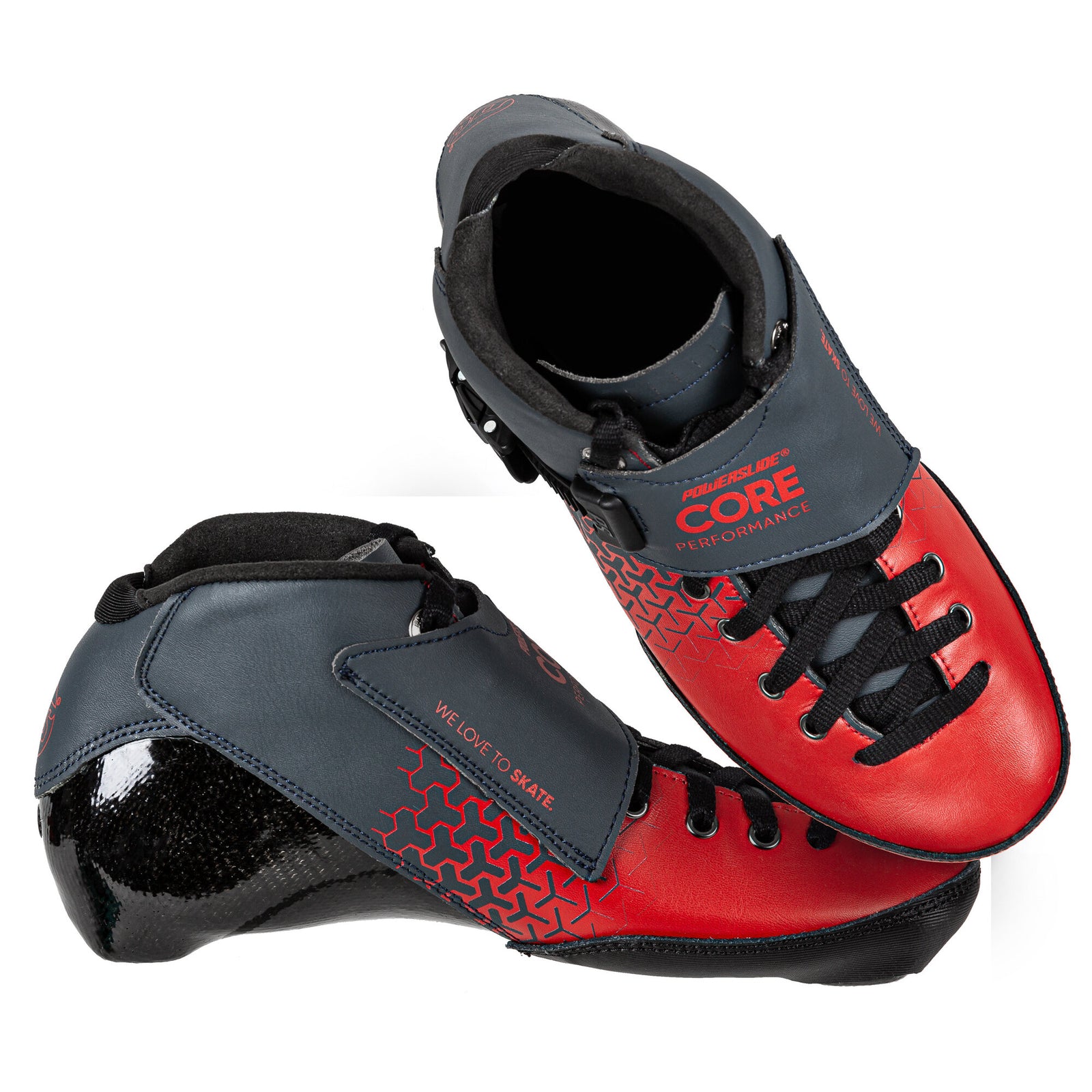 Core Performance Red Boot - Powerslide - Racing Inline Skate Boots - Product Image 7