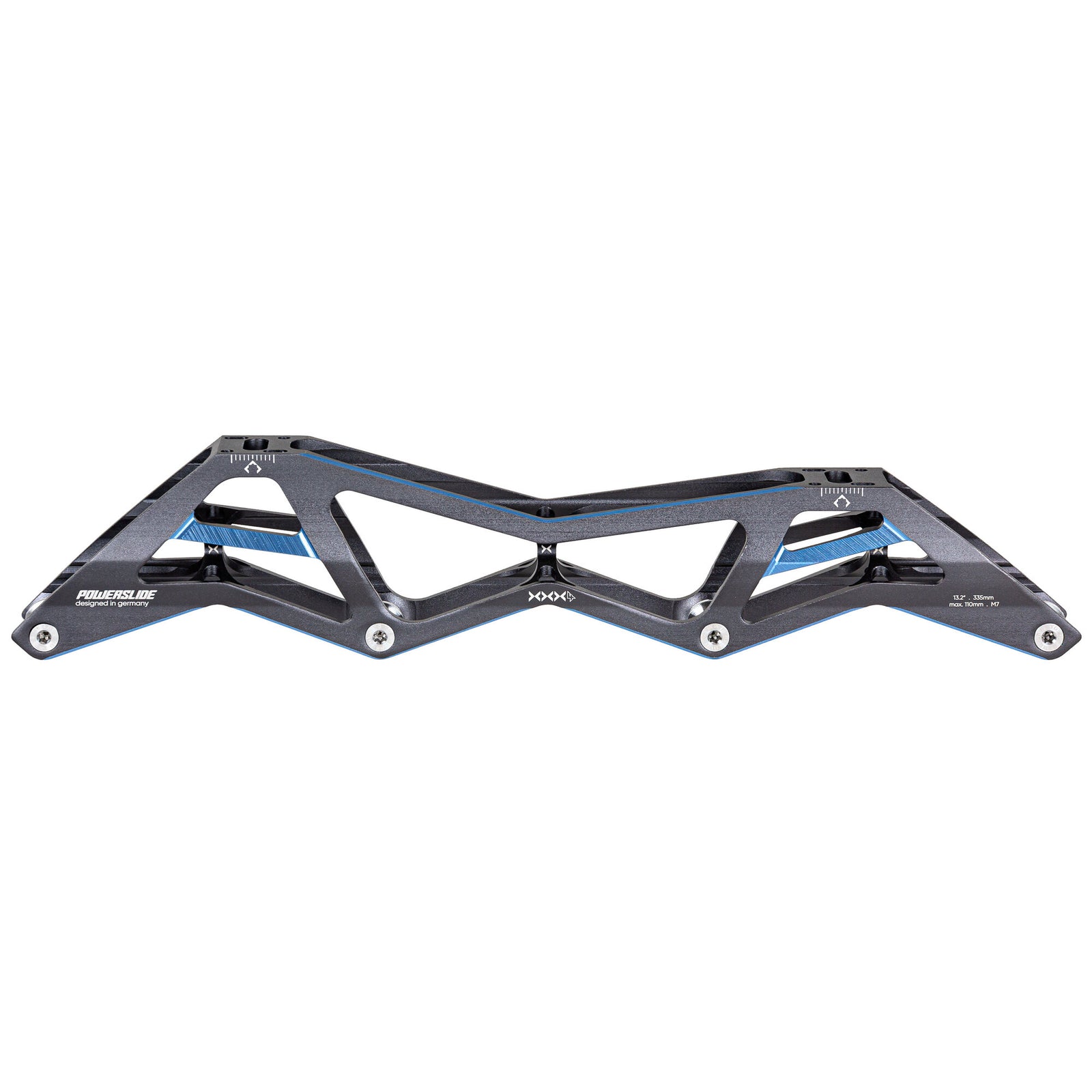 3X4 13.2/4x110 Titanium Blue, 195 - Powerslide - Racing Inline Frames - Product Image 1