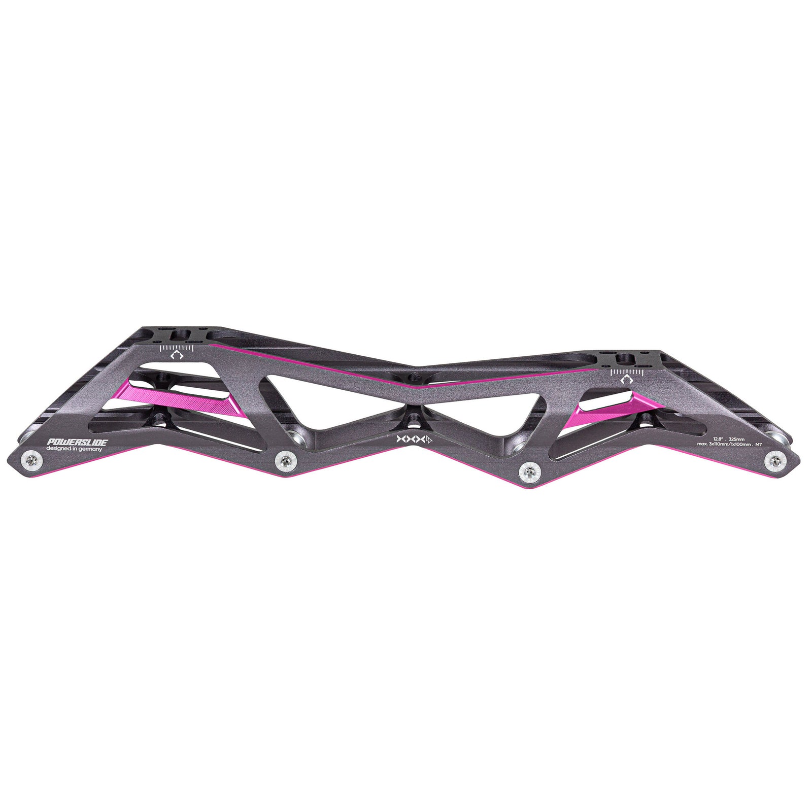 3X4 12.8/3x110/1x100 Titanium Pink, 195 - Powerslide - Racing Inline Frames - Product Image 1