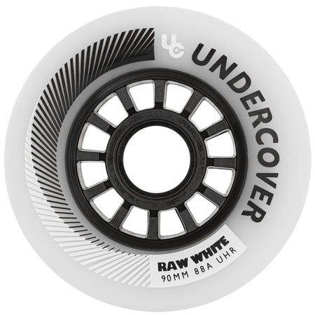 Raw 90/88A White, 4-pack - Undercover - Urban Inline Skate Wheels - Product Image 1