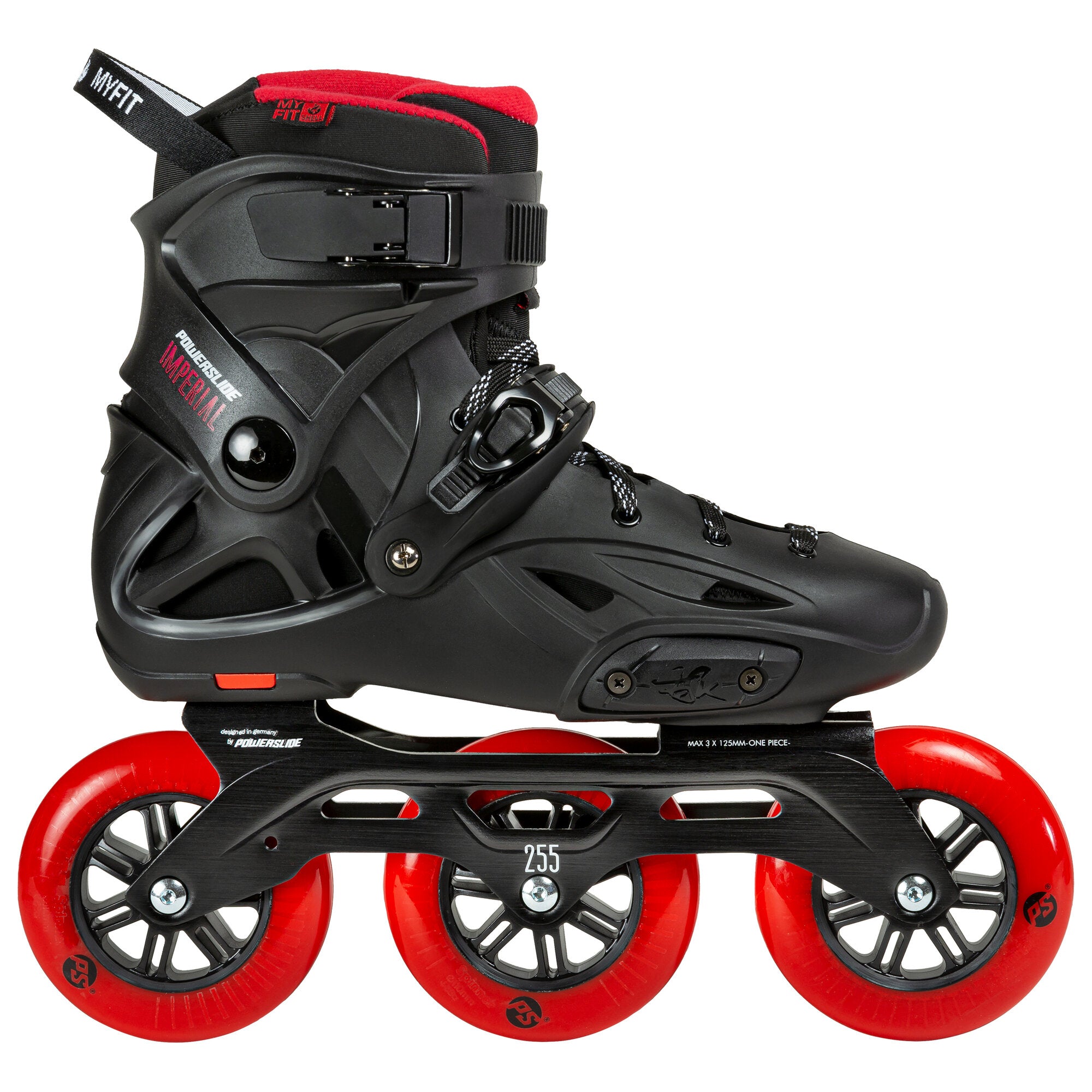 Imperial Black Red 110 - Powerslide - Urban Inline Skates