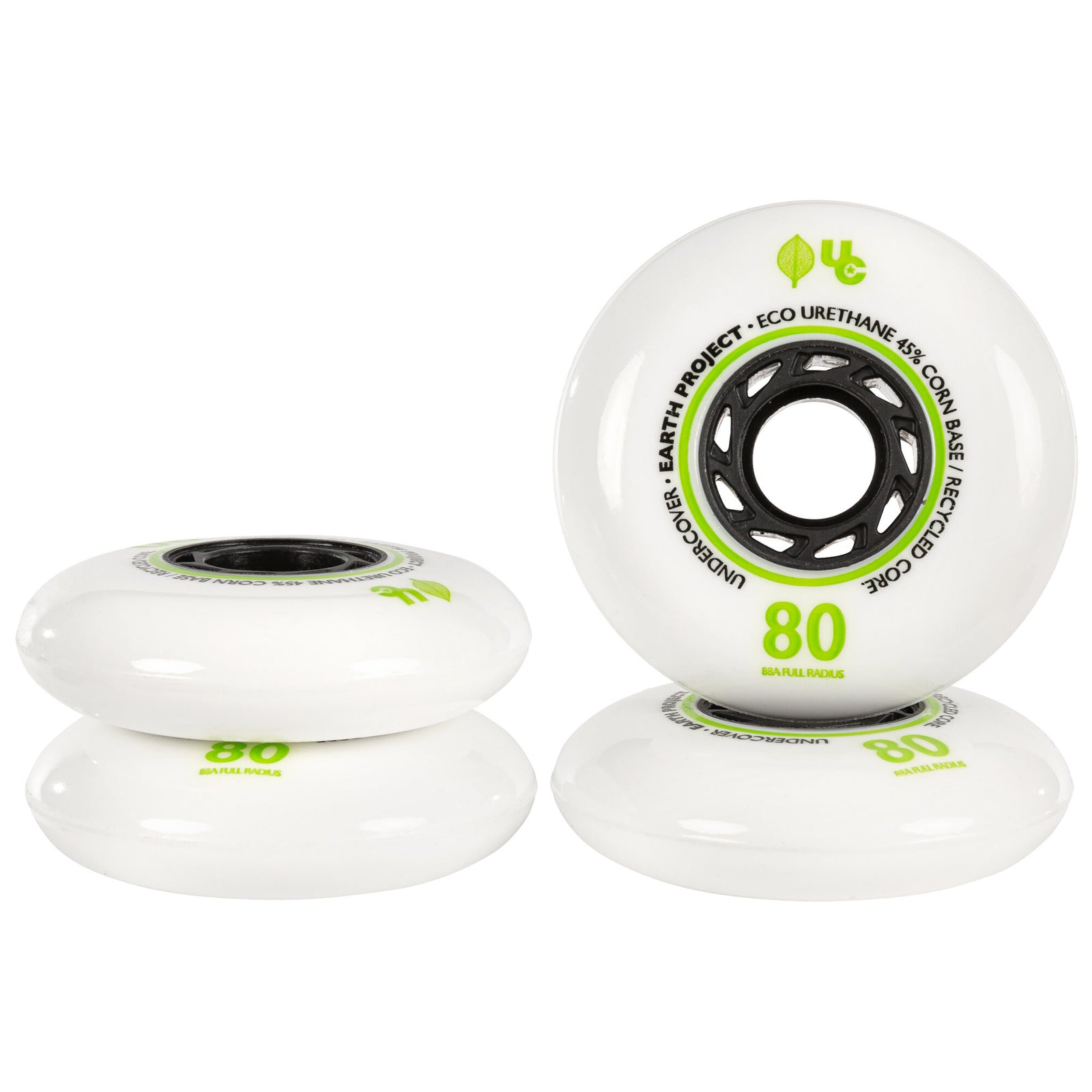 Earth 80/88A, 4-pack - Undercover - Urban Inline Skate Wheels - Product Image 3