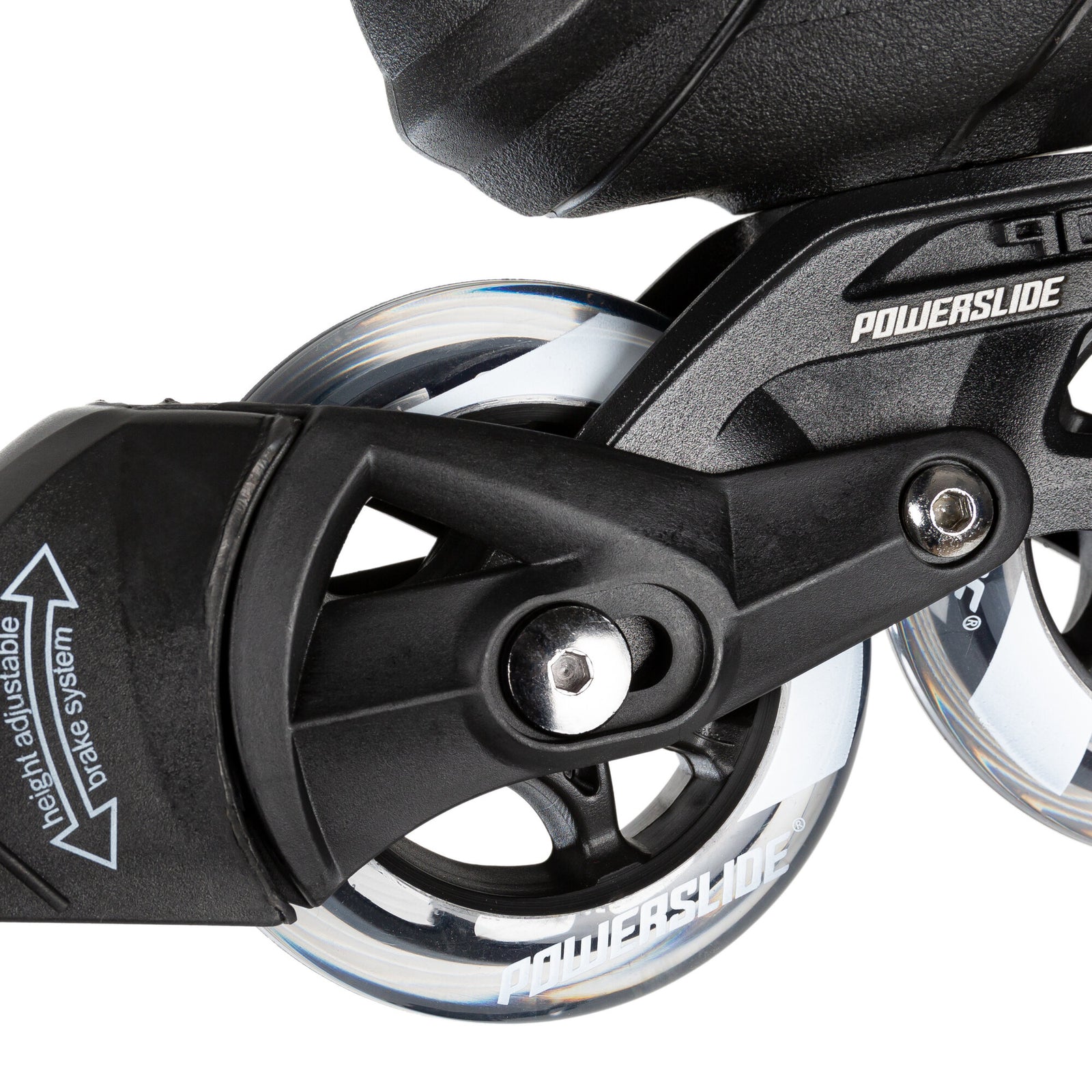 Phuzion Xenon Black 90 - Powerslide - Fitness Inline Skates - Product Image 10
