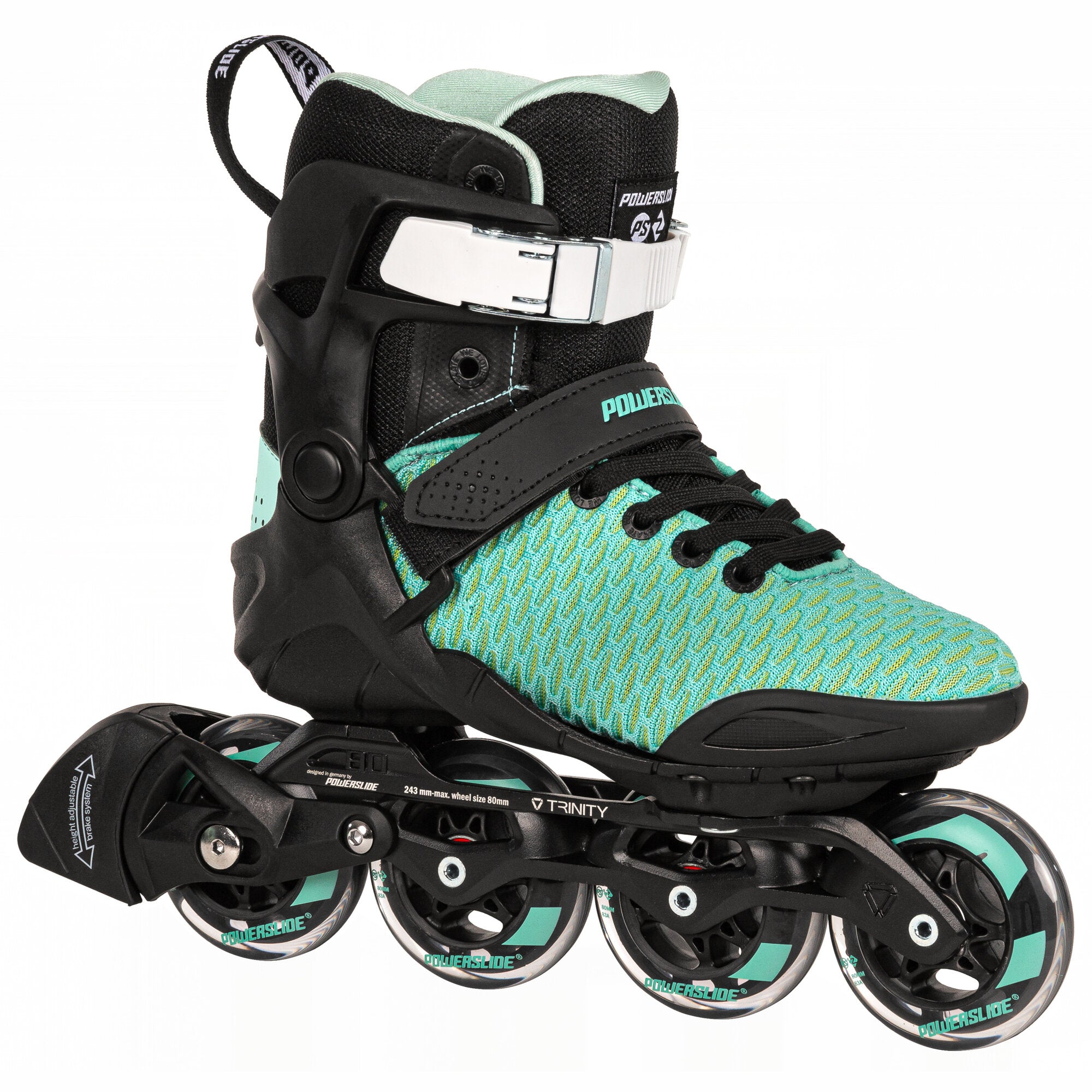 Phuzion Xenon Arctic 80 - Powerslide - Fitness Inline Skates