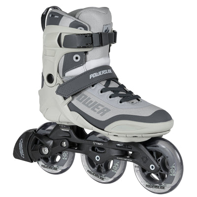 Phuzion Krypton Grey 100 - Powerslide - Fitness Inline Skates - Product Image 2