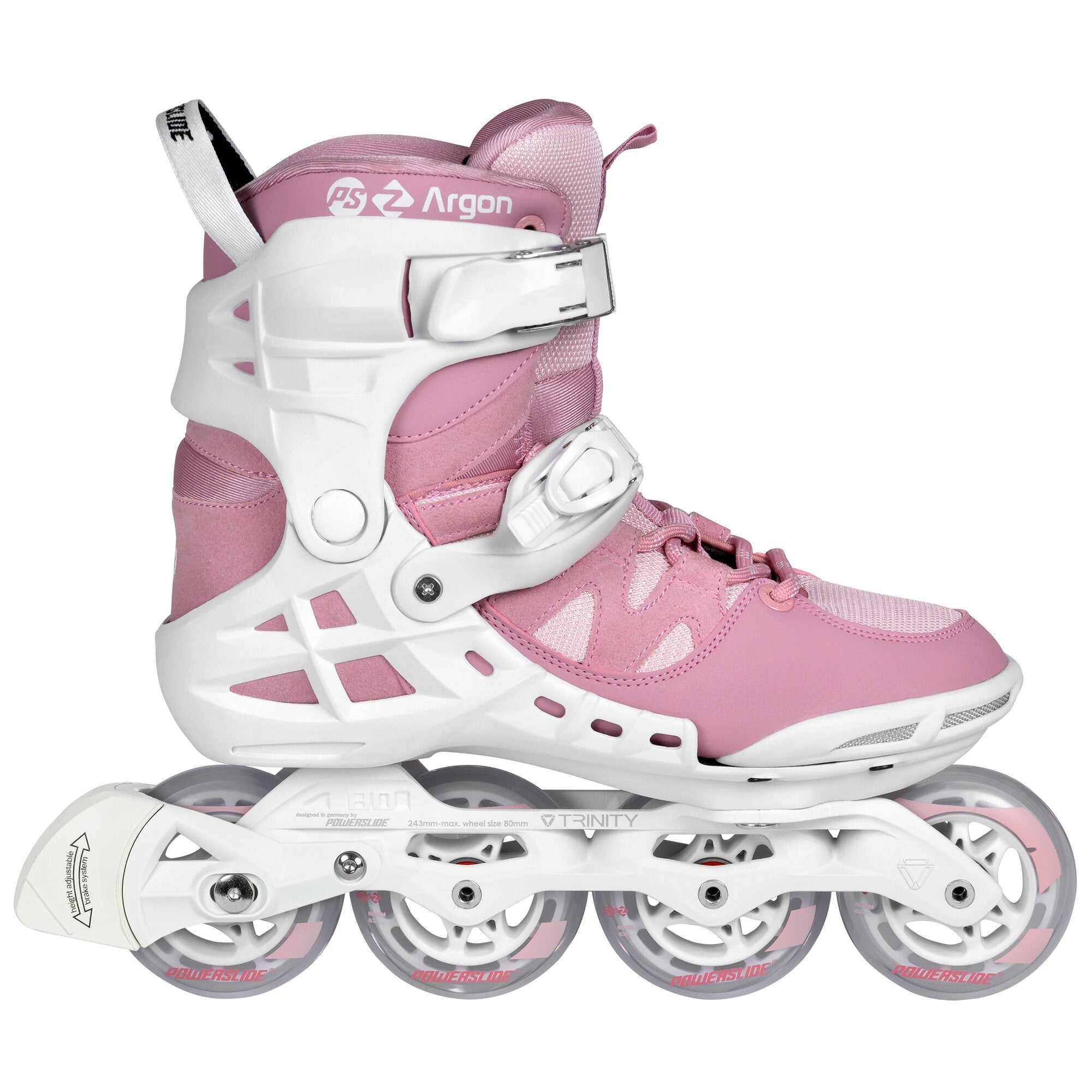 Phuzion Argon Rose 80 - Powerslide - Fitness Inline Skates