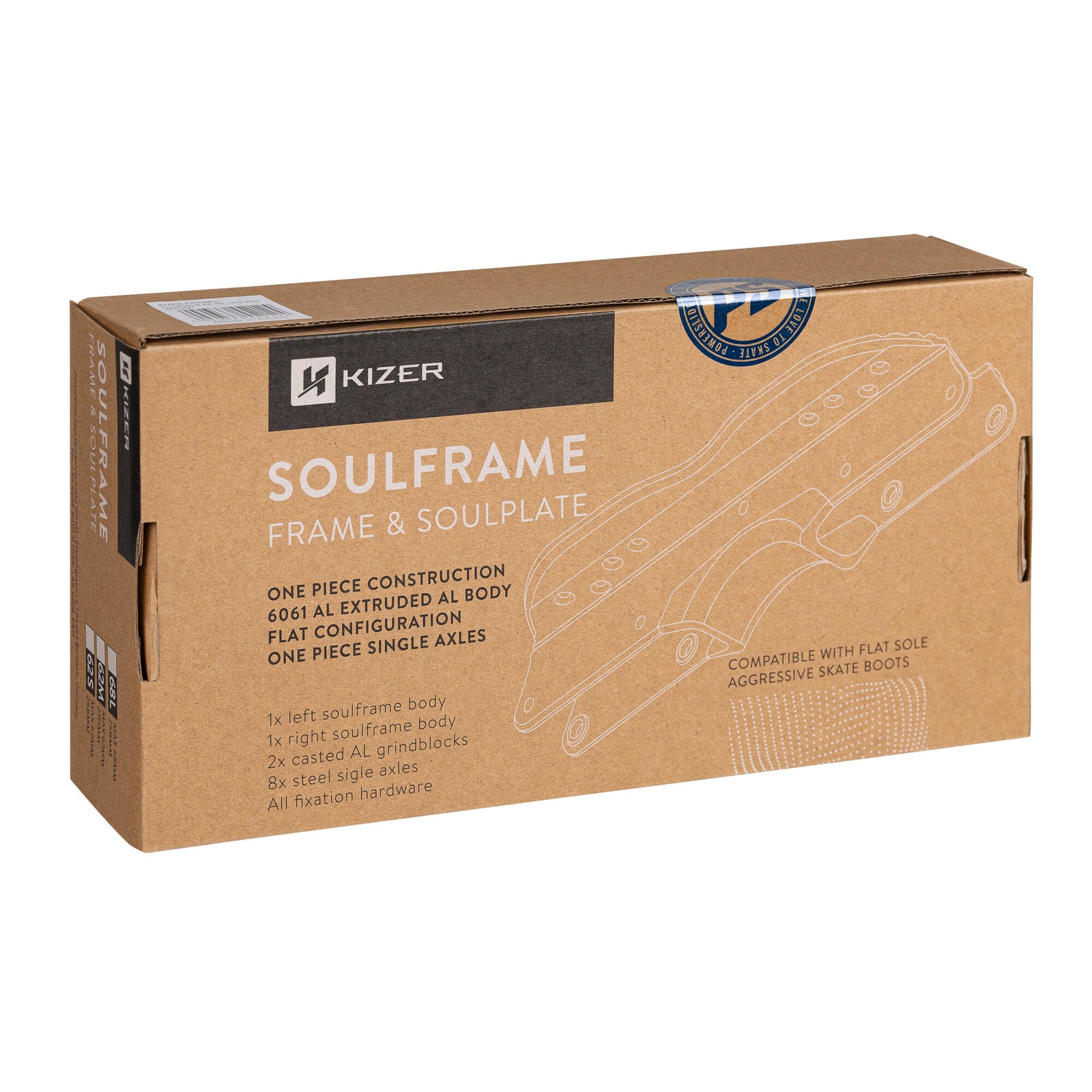 Soulframe 60 - Kizer - Aggressive Inline Frames - Product Image 15